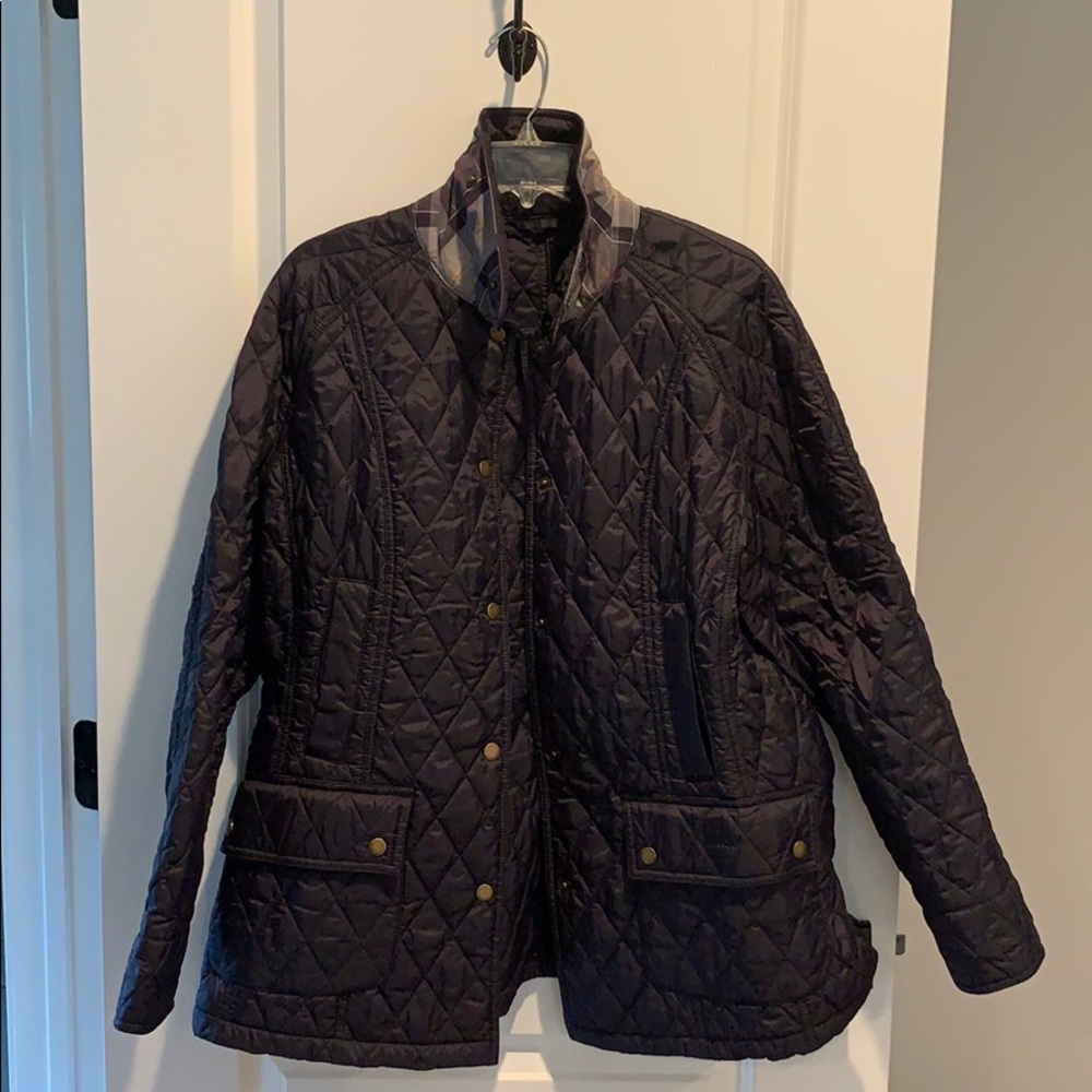 Barbour Quilted Jacket in Dark Navy